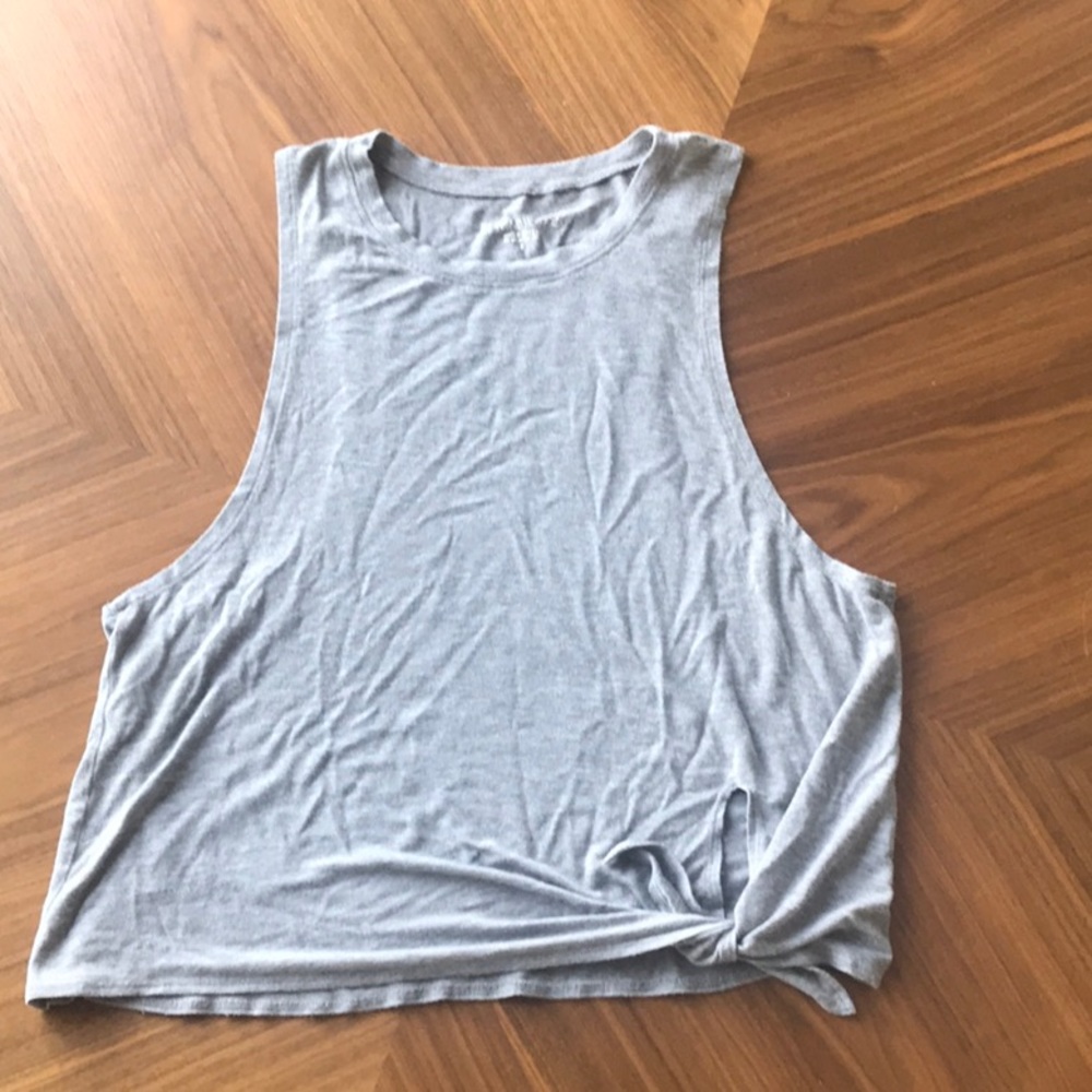 Grey Muscle Tank